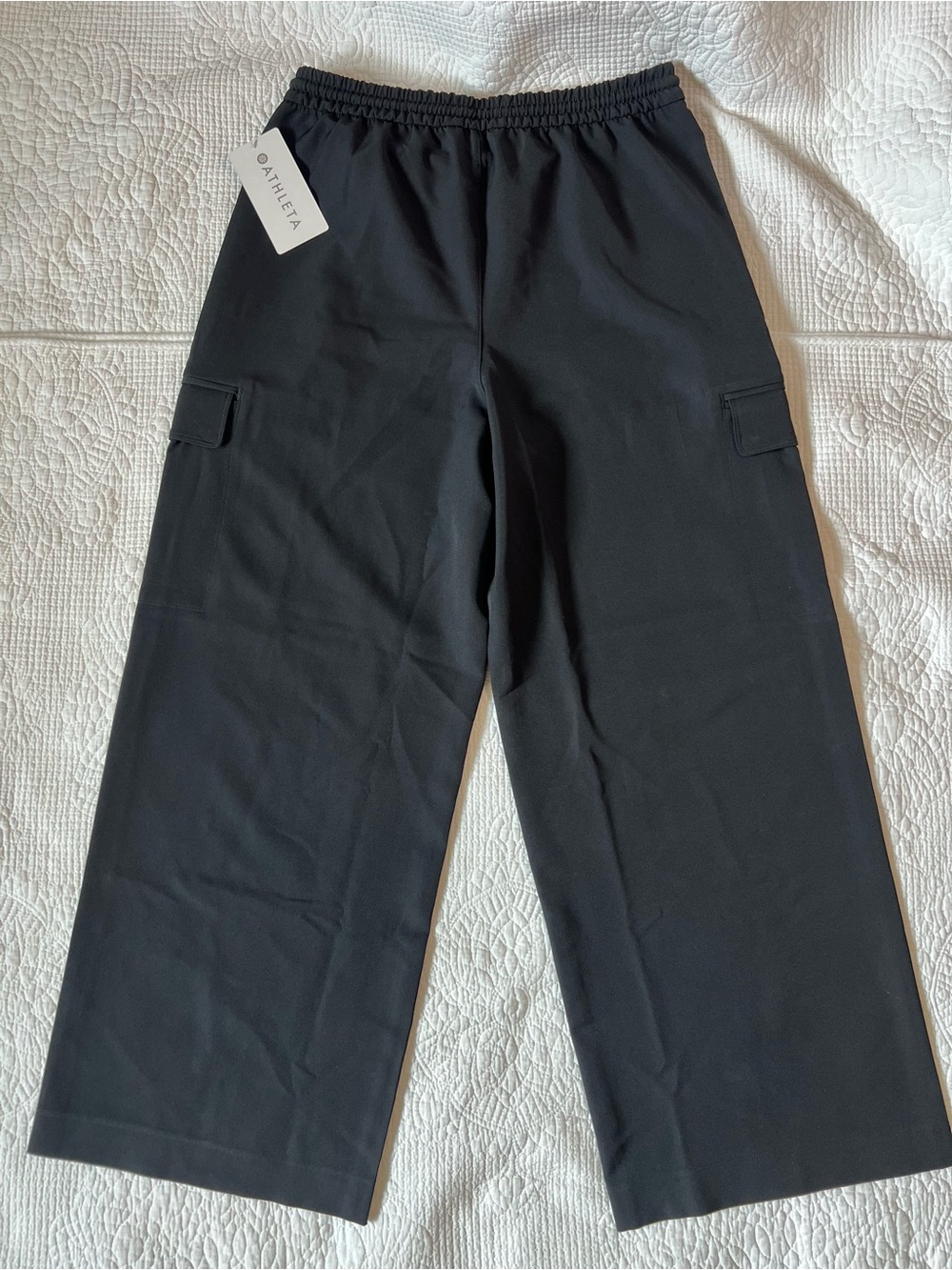 NWT Athleta Promenade Wide Leg Cargo Pant - Picture 10 of 14